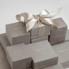 Colar 3 Corações Em Ouro Branco 18k Com Diamantes Foto mini 4
