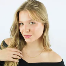 Colar Bolinhas Dourado Feminino Semi Joias Banhado Ouro 18k Foto mini 2