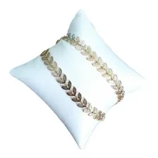 Colar Chocker Escama Peixe Dourado Folheado A Ouro Foto mini 2