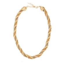Colar Choker Cordão Baiano Duo Bijuteria Pri Acessórios Foto  mini 1