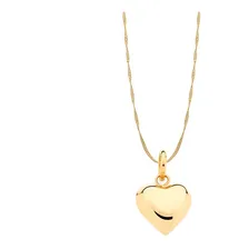 Colar Com Pingente Coração Rommanel 42 Cm 530417 | 540870 Cor Dourado Foto  mini 1