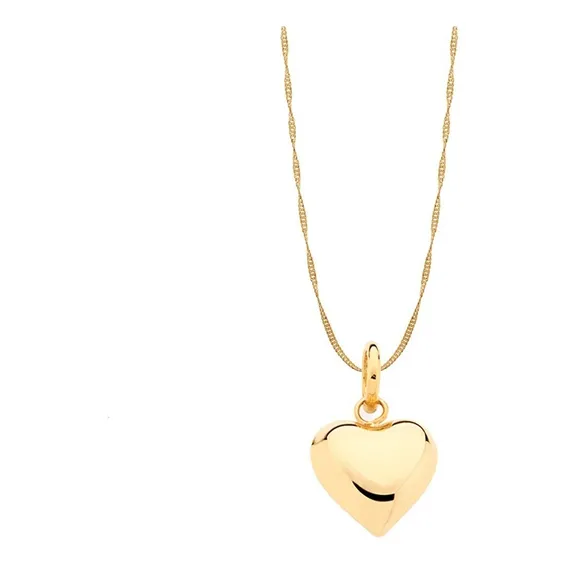 Colar Com Pingente Coração Rommanel 42 Cm 530417 | 540870 Cor Dourado Foto 1