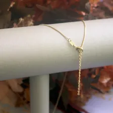 Colar Com Pingente Espirito Santo Banhado A Ouro 18k Foto mini 4