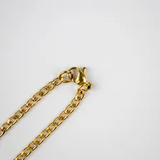 Colar Corrente Pingente Iansã Redondo 2,50 Cm Dourado Foto mini 3