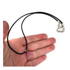 Colar Cristal Pedra Natural Quartzo Rosa Signos Gêmeos 419 Foto mini 4