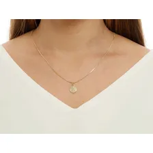 Colar De São Bento Folheado A Ouro Semi Joias Cor Dourado Foto mini 2