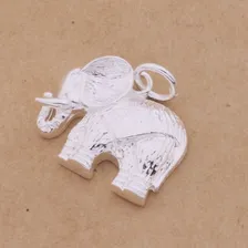 Colar Elefante Banhado Prata Presente Mãe Namorada Esposa Cor Prateado Foto mini 3