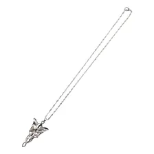 Colar Estrela Vespertina De Arwen Senhor Dos Anéis Prateado Foto mini 1