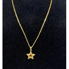 Colar Feminino Gargantilha - Semi-jóia Cor Dourado Foto mini 4