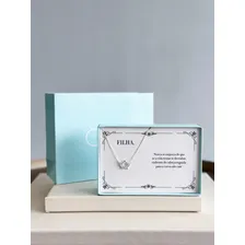 Colar Feminino Prata 925 Filha Presente Aniversário Natal Foto mini 4