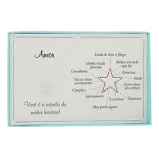 Colar Feminino Prata 925 Presente Amor Aniversário Natal Cor Colar Cristal Foto mini 2