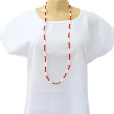 Colar Fio Umbanda Guia De Proteção Zé Pilintra Cor Vermelho Foto mini 4