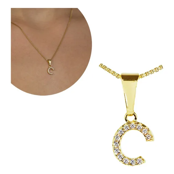Colar Folheado A Ouro 18k Foto 1