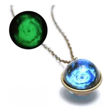 Colar Galera Nebulosa Universo Estrela Moda Fashion Cor Azul-celeste Foto mini 1