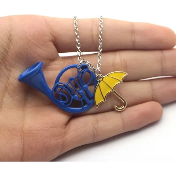 Colar Guarda Chuva E Trompa How I Met Your Mother - Himym Foto 1