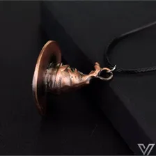 Colar Harry Potter Chapeu Seletor Vira Tempo Hermione Cor Marrom Foto mini 3
