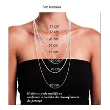 Colar Mandala De Couro Preto Com Pedra Bijuterias Foto mini 4