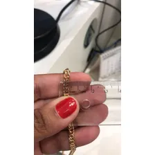 Colar Masculino Folheado Ouro Grosso Cruz Crucifixo Rommanel Cor Dourado Foto mini  3