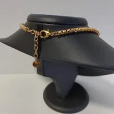 Colar Medalha Sao Bento Semijoia Folheado Banhado Ouro 18k Cor Dourado Foto mini 4