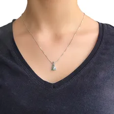 Colar Nossa Senhora Aparecida Prata 925 Abalone Madrepérola Foto mini  2