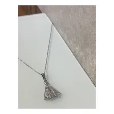 Colar Nossa Senhora Aparecida Prata Aço Inox - Unissex Foto mini 2