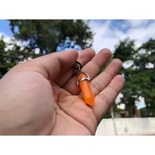 Colar Obelisco Kit 12 Laranja Brilha Lembrancinha Atacado Foto mini 3