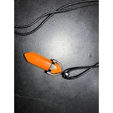 Colar Obelisco Kit 12 Laranja Brilha Lembrancinha Atacado Foto mini 2