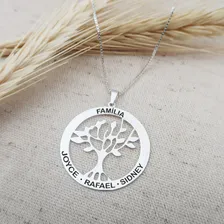 Colar Personalizado Com Nomes Em Prata 925 Foto mini 2