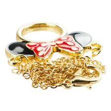 Colar Pingente Minnie 2.5 - Disney Cor Dourado Foto mini 2