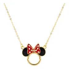 Colar Pingente Minnie 2.5 - Disney Cor Dourado Foto mini 1