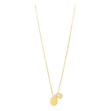 Colar Pri Acessorios Colar Gota Feito De Colar Banho De Ouro 18k - Colar Banho De Ouro 18k Dourado Foto  mini 1