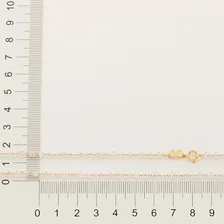 Colar Rommanel Banhado Ouro 18k Cristais 532110 Foto mini 3