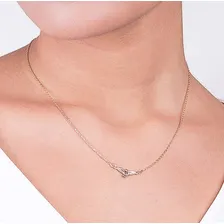 Colar Rommanel Banhado Ouro 18k Religioso Pomba Divina Lindo Cor Dourado Foto mini 2