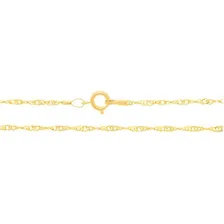 Colar Rommanel Banhado Ouro Pingente Laço Trabalhado Com Cor Dourado Foto mini  2