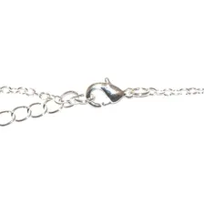 Colar Triplo Choker Búzio Pingente Concha Folheado Prata. Cor Prateado Foto mini 4