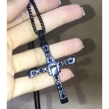 Colar Velozes E Furiosos Aço 316l Preto Vin Toretto Foto mini 2