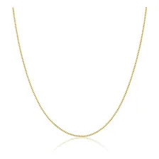 Colar Veneziana Feminina Em Ouro 18k-750 40cm Cor Amarelo Foto mini 2