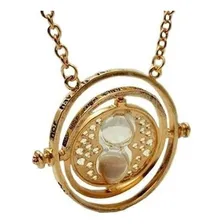 Colar Vira Tempo Hermione Harry Potter Vira Tempo Corrente Foto mini 4