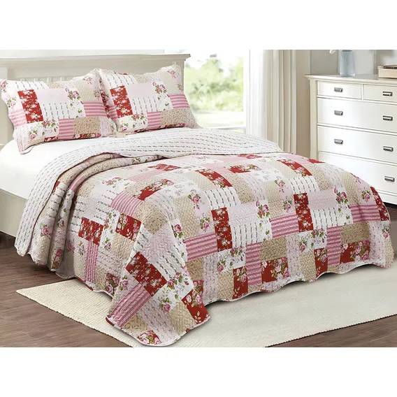 Colcha Patchwork Evolution King Camesa Foto 1