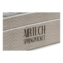Colchão Airtech Spring Pocket Casal Ortobom 138x188x35cm Foto mini 3