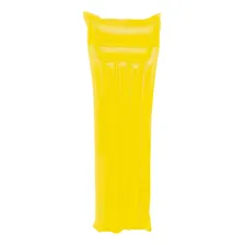 Colchão Bronzeador Inflável Bóia Piscina Praia 1,83m Grande Cor Amarelo Foto  mini 1