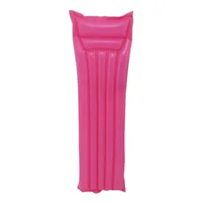 Colchão Bronzeador Inflável Bóia Piscina Praia 1,83m Grande Cor Rosa Foto  mini 1