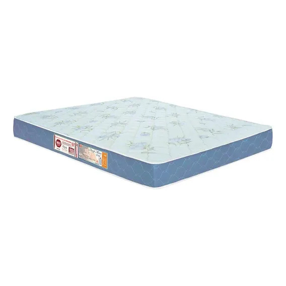 Colchão Castor D45 Sleep Max Duplo 18cm Casal 138 Cor Azul Foto 1