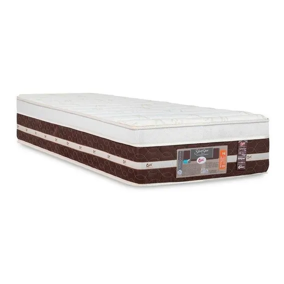 Colchão Castor Solteiro Silver Star HÃbrido Air One88x188x32 Foto 1