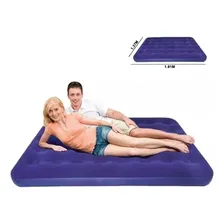 Colchão Inflável Casal com Inflador Embutido Multiuso Homefy Foto mini 4