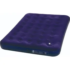 Colchão Inflável Casal Mor + Inflador Embutido + Kit Reparo Cor Azul Foto mini 3