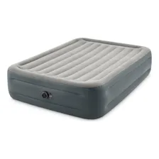 Colchão Inflável Casal Queen C Bomba Elét Embutida 110v Intex Foto mini 1