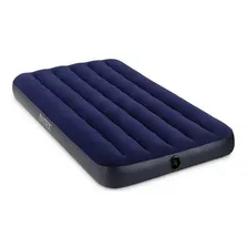 Colchão Inflável De Solteiro Para Camping Com Inflador Intex Foto mini 4