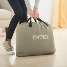 Colchão Inflável Elevado Intex 64418 Comfort 220v 272kg Cor Cinza Foto mini 4