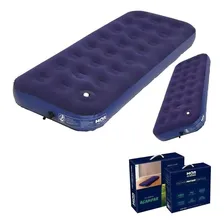Colchão Inflavel Solteiro Multiuso Mor C/ Inflador Embutido + Kit Reparo Foto mini 4